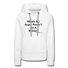 Load image into Gallery viewer, Women’s Premium Hoodie - white