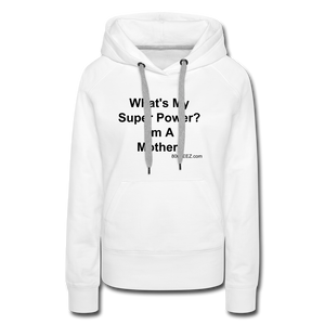 Women’s Premium Hoodie - white