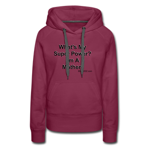 Women’s Premium Hoodie - burgundy