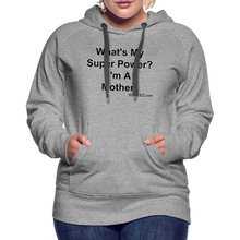 Load image into Gallery viewer, Women’s Premium Hoodie - heather grey