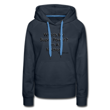 Load image into Gallery viewer, Women’s Premium Hoodie - navy