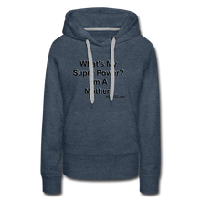 Load image into Gallery viewer, Women’s Premium Hoodie - heather denim