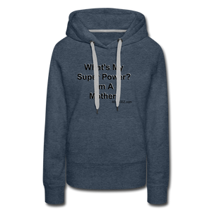 Women’s Premium Hoodie - heather denim