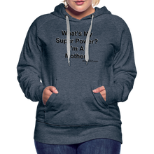 Load image into Gallery viewer, Women’s Premium Hoodie - heather denim