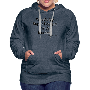 Women’s Premium Hoodie - heather denim